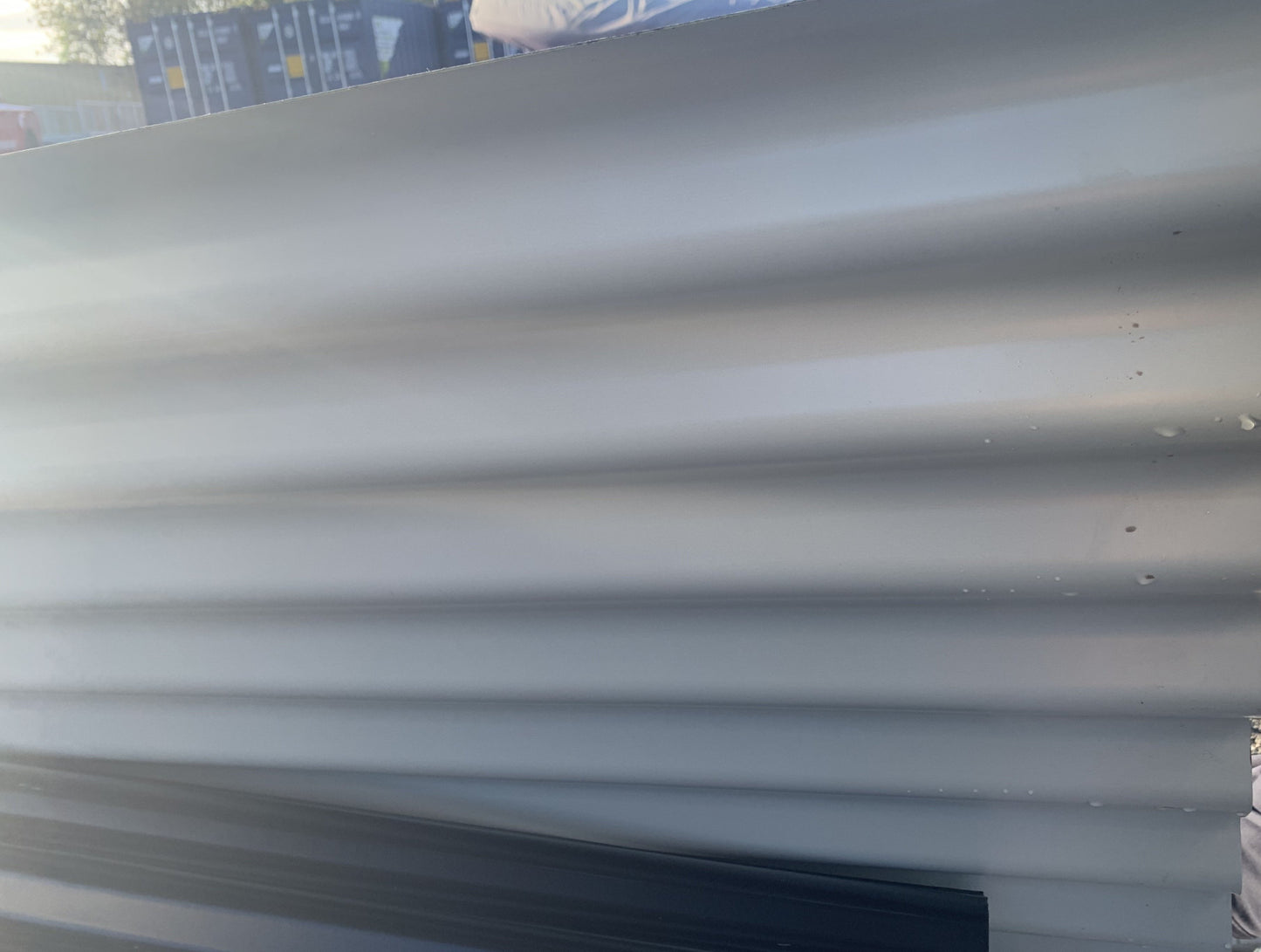 Midnight™️ Black (Ebony) Corrugated Iron Sheet 5.4m long x 865mm wide - For all general roofing/cladding/fencing etc W2